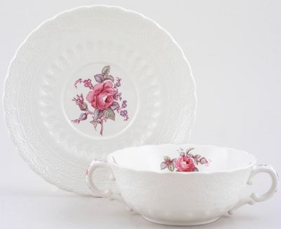 Soup Cup and Saucer c1970s